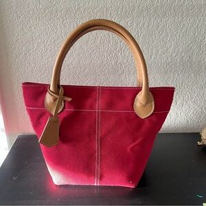 Vintage Red Mini Tote